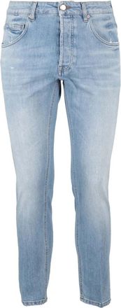 Don the Fuller Stijlvolle Yaren Schoenen voor Mannen - Heren - Slim Fit Jeans - Blauw - W31 - Katoen - Jeans