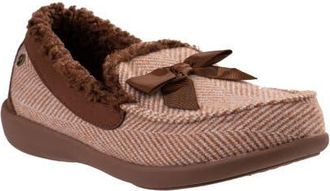 Revitalign Trillium Faux Fur Lined Slipper in Bison at Nordstrom, Size 8.5