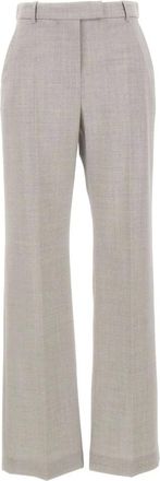 Eleventy Broeken, Dames, Grijs, M, Wol, Broek