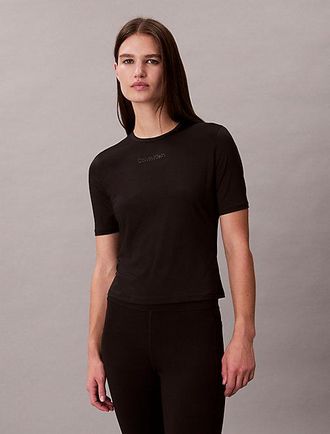 Calvin Klein Camiseta deportiva t&eacute;cnica de secado r&aacute;pido