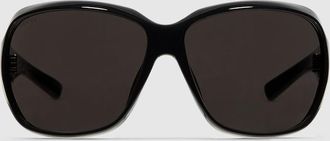 Gucci Square Frame Sunglasses, Black