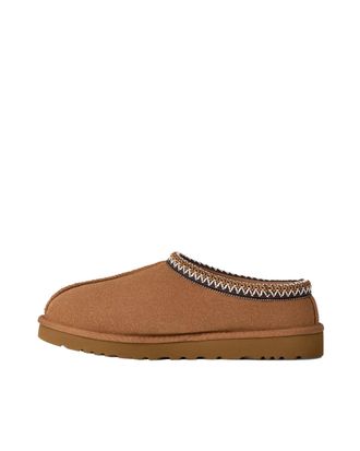 UGG Mens Slippers Tasman Ii Chestnut Suede Leather Flat Shoes