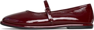 Cesare Gaspari Leren Ballerinas Alba - Bordeaux - Dames - Ballerinas - Rood - 37 EU - Leer - Schoenen