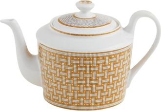Herm&egrave;s Mosaique Au 24 Gold Teapot