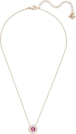 Swarovski Una:ketting Czre/Cry/Ros 5279421 - Dames - Kettingen - Roze - ONE Size - Accessoires
