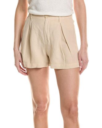 Bella Dahl Linen-Blend Culotte Short