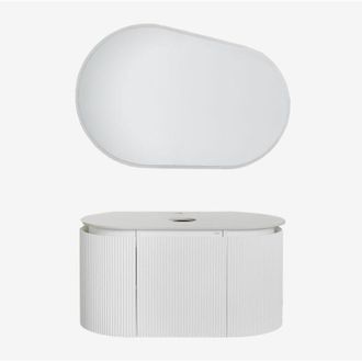 Sklum Conjunto De Muebles De Ba&ntilde;o En Madera Carsone Sklum