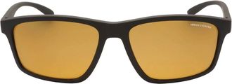 A|X Armani Exchange Mens Armani Exchange Polar Brown Lens Dark Brown Sunglasses - Size: ONE size
