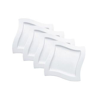 Villeroy & Boch NewWave Dinner Plate Set of 4 in White at Nordstrom