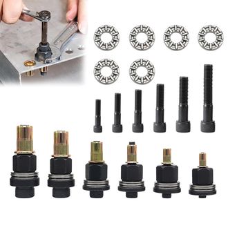 OEM Juego De 6 Piezas De Herramientas Para Remachado Manual, Alicates Para Remaches, Juego De Herramientas Para Tuercas Remachables M3, M4, M5, M6, M8 Y M