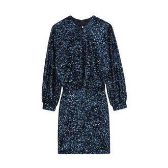Zadig&Voltaire Abito con paillettes - - Dresses - Donna - Blu - S