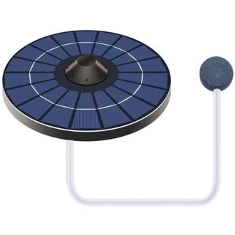Elle Bomba De Ox&iacute;geno Solar Para Estanques - Caudal: 0,8 L/min - Clasificaci&oacute;n De Impermeabilidad Ip65 - Incluye Manguera De Aire Y Difusor De Burbujas - P