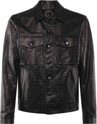 Giuliano Galiano Julius Leather Jacket