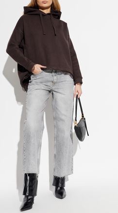 AllSaints Nia Lace Blouse, Womens, Brown