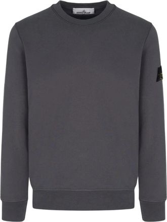 Stone Island S0051 Compass Sweatshirt - Heren - Sweatshirts - Grijs - M - Katoen - Hoodies & sweatvesten