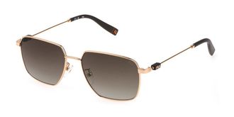 Fila SFI457 300Y Mens Sunglasses Gold Size 55