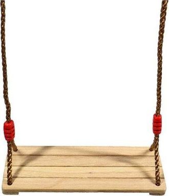 OEM Columpio De Madera Para Ni&ntilde;os Y Adultos, Con Asiento Y Cuerdas Ajustables Para &Aacute;rboles Y Zonas De Juego
