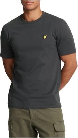 Lyle & Scott T-shirt - Heren - T-shirts - Grijs - S - Katoen - Tops