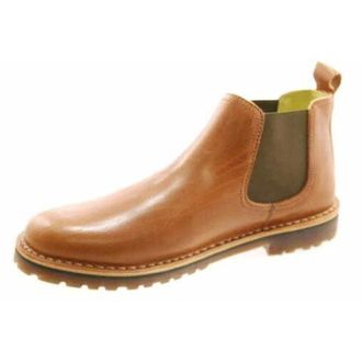 Gr&uuml;nbein Reto Chelsea Boot - Heren - Schoenen - Bruin - Maat: 46 EU Leer