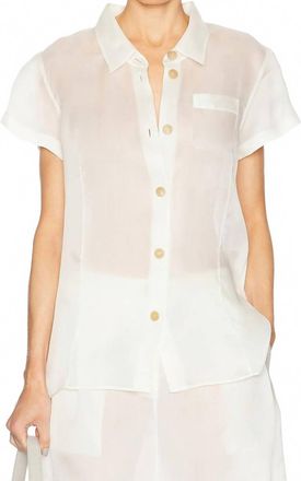 Khaite Keefe Top In Chalk