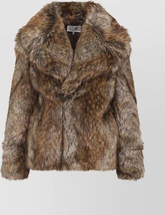 Maison Margiela acrylic jacket synthetic fur