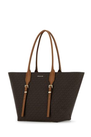 Michael Kors Womens Printed Canvas Moore Shopping Bag Brnacorn Borse A Mano