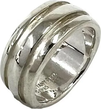 Tiffany & Co. Silver Silver 925 Band Ring (Pre-Owned)
