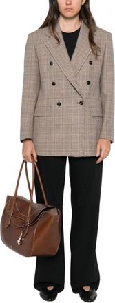 Tagliatore Dames, Jassen, Beige, Maat: M Zijde