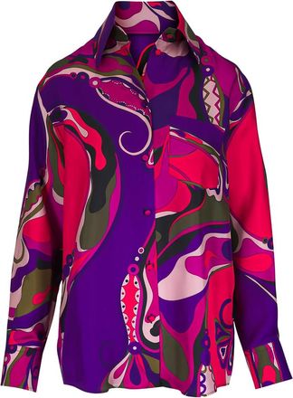 Pucci Graphic-pattern Shirt