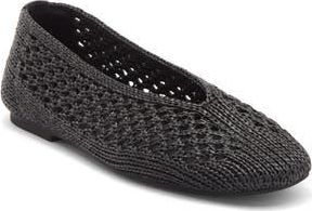 Nordstrom Rack Monroe Weave Flat in Black at Nordstrom Rack, Size 9.5