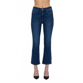 Pistola Denim Lennon High Rise Crop Boot Pant In Rosslyn