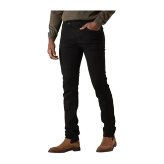 HUGO BOSS Jeans, Heren, Zwart, W36 L34, Katoen, H-Delaware Slim Fit Jeans
