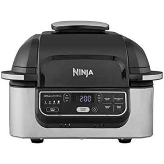 Ninja Ag301eu Hot Air Fryer Black/silver
