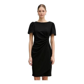 DKNY Dkny, Dames, Jurken, Zwart, Maat: S Spandex