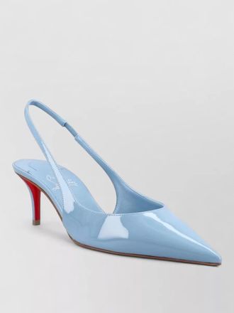 Christian Louboutin miss z slingback pumps patent finish