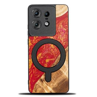 OEM Funda Bewood Unique Para Motorola Edge 50 Pro - Neones - Par&iacute;s Con Magsafe