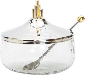 Alice Pazkus Honey Dish with Stainless Steel Lid & Symmetric Design