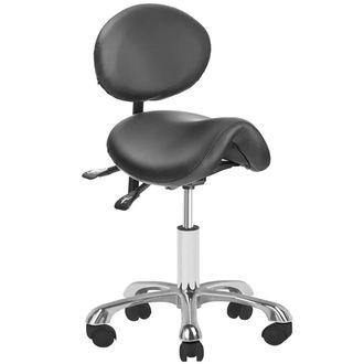 OEM Taburete Cosm&eacute;tico Negro Giovanni 1025