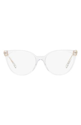 Versace 55mm Phantos optical glasses in Crystal at Nordstrom