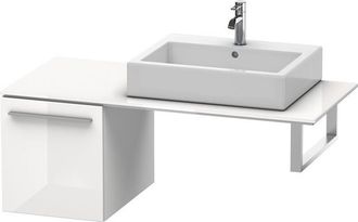 Duravit Duravit X-large Mueble Para Consola 6732, 1 Caj&oacute;n, 400mm, Color (frente/cuerpo): Roble Oscuro Cepillado Chapa De Madera Aut&eacute;ntica - Xl673207272