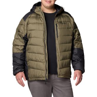 Columbia Big & Tall Labyrinth Loop II Hooded Jacket in Stone Green at Nordstrom, Size Xx-Large