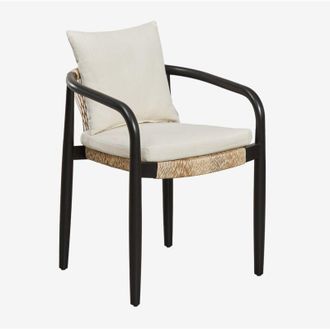 Sklum Sklum - Pack De 2 Sillas De Jard&iacute;n Con Reposabrazos En Acacia Giulia