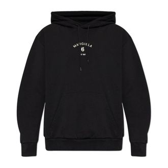 Maison Margiela Hoodies, male, Black, Size: XL Hoodie