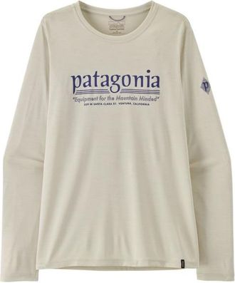 Patagonia L/S Capilene Cool Daily Shirt Funktionsshirt f&uuml;r Damen | beige
