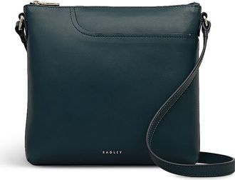 Radley London Pockets Small Top Zip Crossbody Bag in Teal at Nordstrom Rack