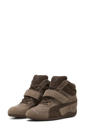 Puma Speedcat Wedge Sneaker in Brown at Nordstrom, Size 6.5