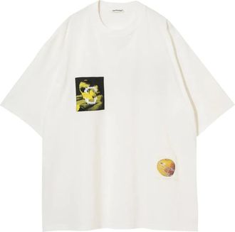 Undercover multiple-patch T-shirt - men - Cotton - 3 - White