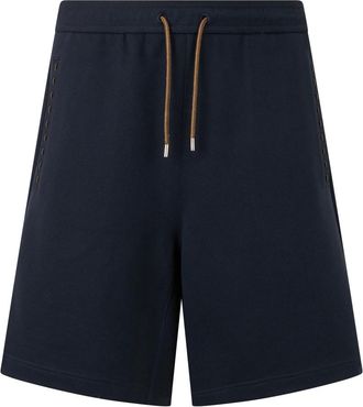 Fendi Sporty Bermuda - Heren - Korte Broeken - Blauw - M - Katoen - Korte Broeken