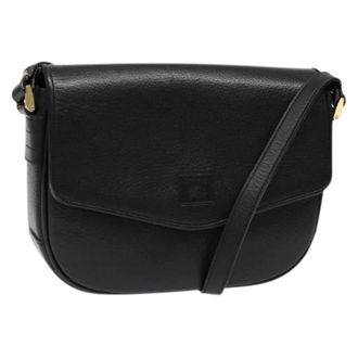 Burberry Borsa a spalla Pre-owned con patta - - Pre-owned - Donna - Nero - ONE SIZE