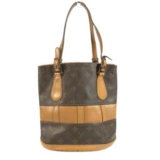 Louis Vuitton Pre-owned Bucket Bags, female, Brown, Size: ONE SIZE Pre-owned Monogram Bucket Bag